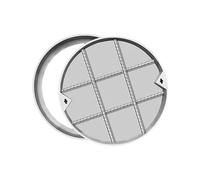 Couvercle rond de 40 cm de rechange pour fosse septique et accès aux égouts résistant aux intempéries pour une gestion efficace des déchets