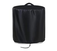Couvercle rond du foyer - Enveloppe de poussière de cheminée extérieure, incendie les accessoires de fosses | Couvoirs de feu de poêle à rounds robustes avec cordon de cordon, imperméable pour l