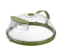 Couvercle rond résistant à la chaleur | Tapis de protection anti-éclaboussure à micro-ondes | Disque Couvercle Banc Cuisson Dortoir Salle à manger sans BPA Lave-vaisselle Valve de vapeur sûre Stockage