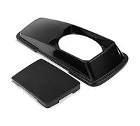 Couvercle Sacoches Rigides p. Haut-Parleur pour Harley-Davidson Touring 94-13 Noir