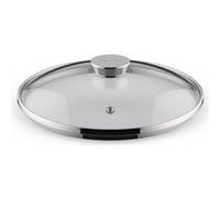 Couvercle Salvaspazio 24 cm en verre - Lagostina - Argent - Verre verre transparent G