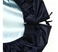 Couvercle seau d'alimentation - imperméable à la poussière double face réglable, tissu Oxford 43 x 36 cm pour écuries pâturages fermes | bord élastique protection équestre et extérieur