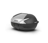SHAD COUVERCLE SH47 NEW TITANIUM Couvercle de topcase en titane