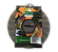 Couvercle silicone contact alimentaire diametre 15 cm brun