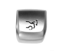 Couvercle Silver pour C E W205 2015+ Couvercle Silver pour C | poussoir pour précis, design ergonomique, pour ouverture coffre, résiste aux chocs, couleur silver