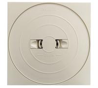 Couvercle skimmer rond clips et cadre carré ASTRAL Prestige 4402010510 - Astralpool