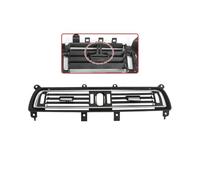 Couvercle Sortie Grille Ventilation Chromé Avant Central Gauche/droite, Panneau AC Arrière Pour BMW Série 7 F01 F02 730 735 745 750 Bouche Air Tableau Bord Voiture(Middle Model A)