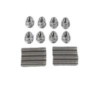 Couvercle Soupape Kit De Goujon Couvercle Valve En Acier Inoxydable 1/4-20x1 1/2, 8 Pièces Pour Petit Bloc Pour Chevy 283 327 350 400 Couvre Culasse