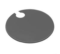 Couvercle sous vide en silicone de 28 cm - Compatible avec Anova Precision Cooker - Couvercle gris - Protection contre l'évaporation de l'eau - Cuisine à long terme (gris)