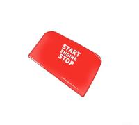 Couvercle Start pour bmw pour g45 pour g60 pour g70 Design OEM | Design OEM intégré, matériau PU pour durable, compatible Série 5 7 X3 i7, protection optimale(Red)