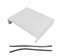 Couvercle supérieur à gaz poêle à couvercle supérieur Board en acier inoxydable Cuiseur à induction Stand protecteur résistant à la chaleur durable pour le comptoir de cuisine RV (9cm / 3,5 pouces)