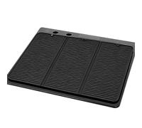 Couvercle supérieur de poêle pour poêle électrique, matériau en silicone, 28x20x7.87, Protecteur de cuisson à induction, couvercle du four, construction légère et flexible, pour un appartement de café