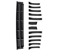 Couvercle supérieur du pare-chocs, grille de radiateur - Installation sans destruction précise, grille de protection, grille de pare-chocs supérieur, calandre, grille métallique bloque les