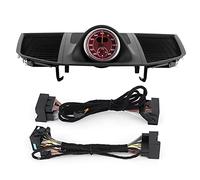 Couvercle supérieur du tableau de bord de voiture Brillxa, compatible avec 2014-2020, chronomètre de tableau de bord (Rote Stoppuhr)