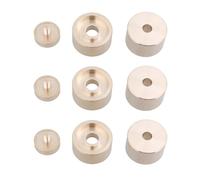 Couvercle supérieur et inférieur de valves de trompette, capuchons de boutons de doigt de trompette, couvercle de bouton, remplacement du bouton supérieur