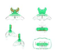 Couvercle Supérieur pour Tamagotchi Paradise Console de Jeu Étui de Protection Supérieur Transparent Accessoires de Jeu (Green)