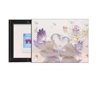 Couvercle Tableau Électrique Boîte D'électricité Décorative Pousser Et Tirer vers Droite Art Mural Boîte À Compteurs Chambre(A,45x55cm)