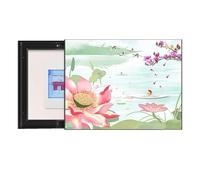 Couvercle Tableau Électrique Boîte D'électricité Décorative Pousser Et Tirer vers Droite Art Mural Boîte À Compteurs Chambre(E,45x55cm)