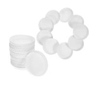 Couvercle Tasse Papier Blanc 100pcs pour Gobelet Carton | Couvercle pour Gobelet, Couvercle de Tasse, Usage Restaurants Bars, Lot 100pcs