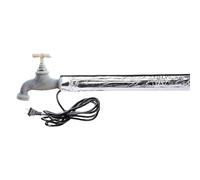 Couvercle thermique pour tuyaux - gaines isolantes pour chauffage conduites d'eau - manchon isolant thermique en aluminium pour extérieur maison jardin grenier toit
