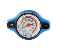 Couvercle thermostatique, cote de pression du couvercle du capuchon thermostatique de petite tête de voiture avec jauge de température de l'eau(1,1 bar)