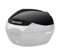 Couvercle Top case Shad Noir métal pour Top case SH 33