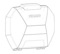 Couvercle Top case Shad SH38X