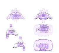 Couvercle Transparent adapté pour Tamagotchi Paradise Console de Jeu (Violet Transparent)