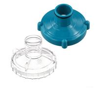 Couvercle transparent P6665 et adaptateur P03867, pour pompes à filtre à sable, équipement de nettoyage de piscine avec raccord de tuyau sans couture pour piscines