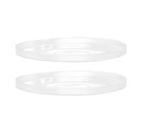 Couvercle Transparent Réutilisable, Accessoire en Plastique | Compatibilité pour Plateformes Mécaniques et Numériques, Visibilité Claire, Entretien Facile, Lot