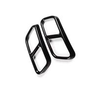 Couvercle Tuyau D'échappement Cache De Sortie De Pot D'échappement Arrière De Voiture, Garniture De Protection Compatible Avec Benz Pour Classe S W222 C217 A217 2014 2015 2016 2017.(Black)