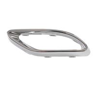 Couvercle Tuyau D'échappement Garniture De Cache-pot D'échappement Double Sortie Arrière Pour Voiture Compatible Avec Benz Pour Classe B W247 Pour AMG Line 2020 2021 2022(Silver Left)