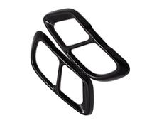 Couvercle Tuyau Silencieux 2 Pièces De Cache-pot D'échappement Arrière Noir Pour Voiture Autocollant De Garniture De Tuyau D'échappement Compatible Avec X7 G07 2019 2020 2021