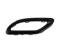 Couvercle Tuyau Silencieux Garniture De Cache-pot D'échappement Double Sortie Arrière Pour Voiture Compatible Avec Benz Pour Classe B W247 Pour AMG Line 2020 2021 2022(Black Right)