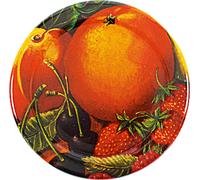 Couvercle Twist-off Fruits résistant à la pasteurisation Ø63mm
