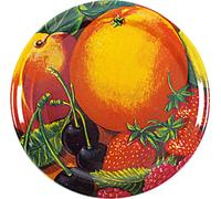 Couvercle Twist-off Fruits résistant à la pasteurisation Ø66mm