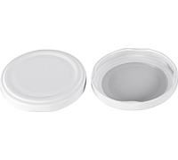 Couvercle Twist-off résistant à la pasteurisation Ø63mm blanc