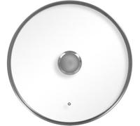 Broszio Couvercle poele 32 cm Durandal Legend | Couvercle Casserole Universel avec reniflard | couvercles pour casseroles et poêles avec Bouton Isolant