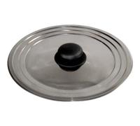 Couvercle Inox multidiamètre 12/14/16 cm