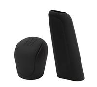 Couvercle Universel en Silicone Pommeau Levier Vitesse Couvercle Pommeau Levier Vitesse en Silicone Automobile Couvre Frein Main Silicone, Anti Dérapant, Résistante Adapté à La Plupart des Capots