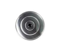 VAELLO - Couvercle à Paella en Aluminium - Cuisson Optimale - Accessoire de Cuisine Résistant, Anti Éclaboussures, Anti Corrosion - Facile à Nettoyer - Ø 60 cm