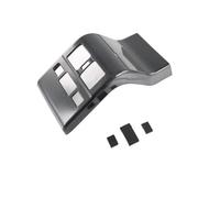 Couvercle Ventilation Sortie D'air Arrière, Pour Toyota BZ4X EA10 2022 2023 | Accessoires arrière de condition d'accoudoir de voiture de cadre de garniture de sorties de rangée(ABS Carbon Fiber)