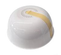 Couvercle ventilé pour micro-ondes anti-éclaboussures et résistance à la chaleur, couvercle alimentaire de 26,3 cm avec poignée ergonomique, protection vapeur en plastique pour garder les repas frais