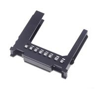 Couvercle vide pour lecteur de serveur 2,5" Dell PowerEdge R540, R650, R740 et R750XS - Construction en plastique et métal, noir