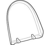 Geberit WC couvercle blanc -alpin 250067111 pour Geberit AquaClean 8000 / 8000plus