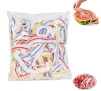 Couvercles alimentaires extensibles jetables, couvercles de conservation (100pcs)