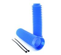 Couvercles anti-poussière de fourche avant, guêtres en caoutchouc compatibles avec ATC 250R 1983-1986 350X ATC 1985-1987(Blue)