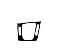 Couvercles Console Pour Série 3 E46 1998-2005 Style Voiture Noir ABS Panneau Changement Vitesse Automatique Autocollant Garniture Couverture Centre Contrôle Central(RHD)