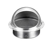 Couvercles d'aération for murs, sortie de ventilation, capuchon rond, hotte d'air murale, grille, capot(130mm/5.12in)