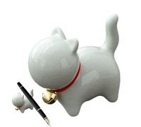 Couvercles de bac à litière - Bouchons à vis décoratifs pour Toilettes pour Chat | Figurine de Mignon Paysage Animal Miniature | Accessoires de décoration de Bureau pour Animaux de Compagnie, j